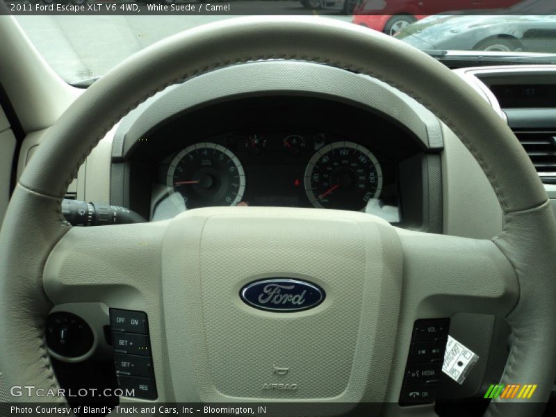 White Suede / Camel 2011 Ford Escape XLT V6 4WD