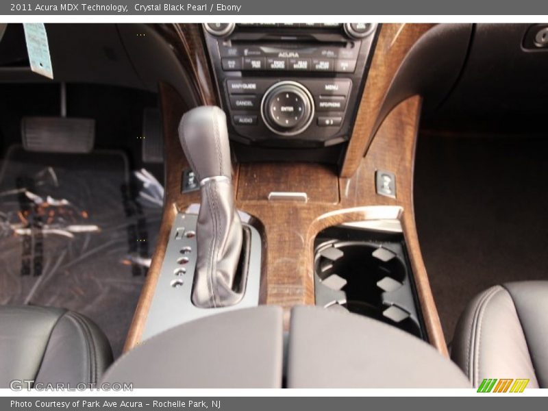 Crystal Black Pearl / Ebony 2011 Acura MDX Technology