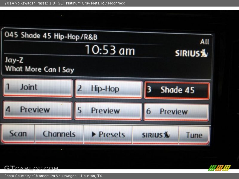 Platinum Gray Metallic / Moonrock 2014 Volkswagen Passat 1.8T SE