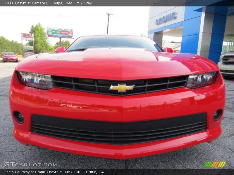 Red Hot / Gray 2014 Chevrolet Camaro LT Coupe