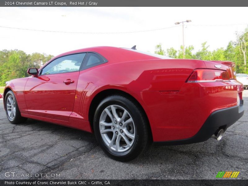 Red Hot / Gray 2014 Chevrolet Camaro LT Coupe