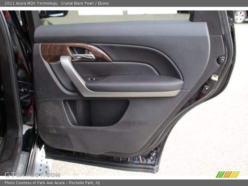 Crystal Black Pearl / Ebony 2011 Acura MDX Technology