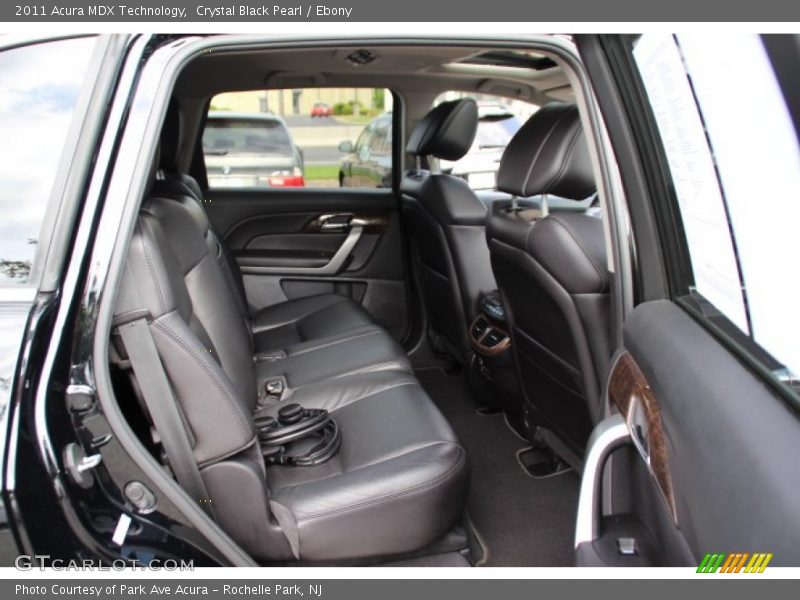 Crystal Black Pearl / Ebony 2011 Acura MDX Technology