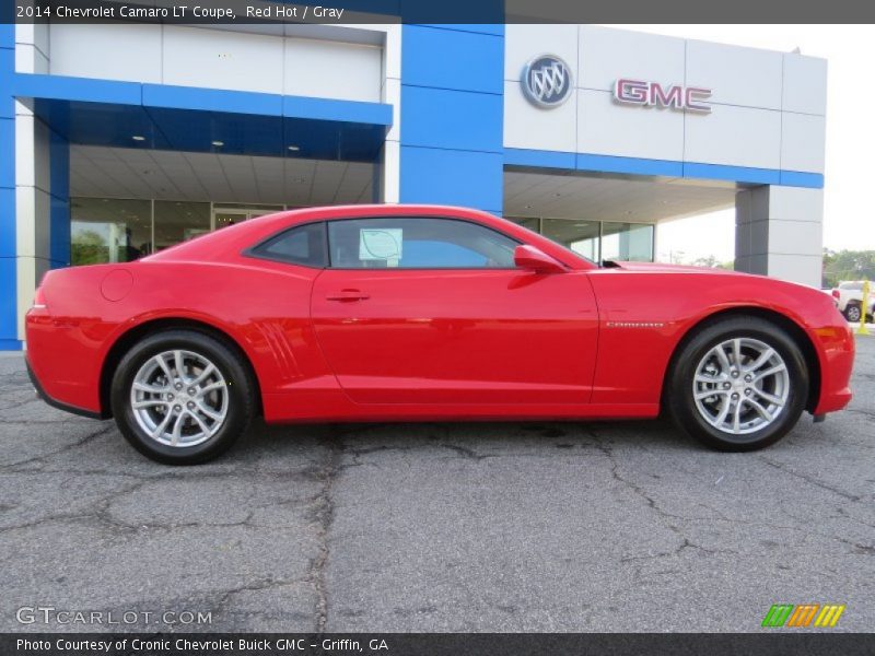 Red Hot / Gray 2014 Chevrolet Camaro LT Coupe
