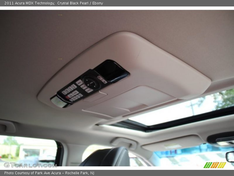 Crystal Black Pearl / Ebony 2011 Acura MDX Technology