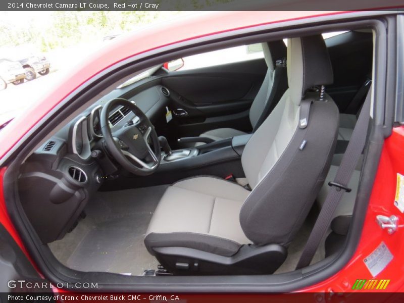 Red Hot / Gray 2014 Chevrolet Camaro LT Coupe