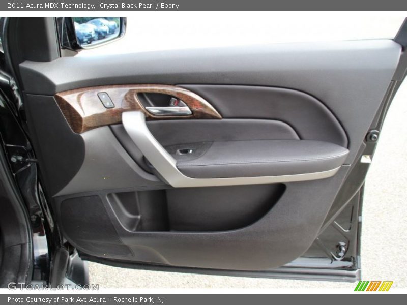 Crystal Black Pearl / Ebony 2011 Acura MDX Technology