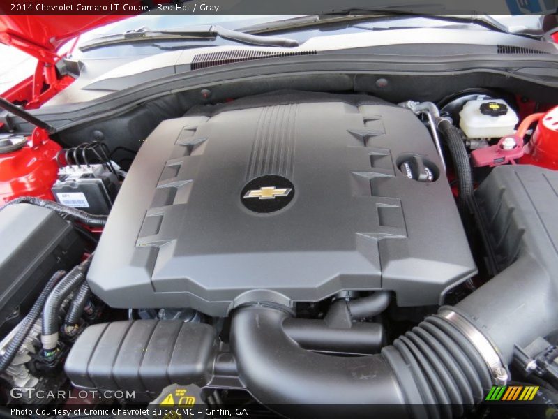 Red Hot / Gray 2014 Chevrolet Camaro LT Coupe