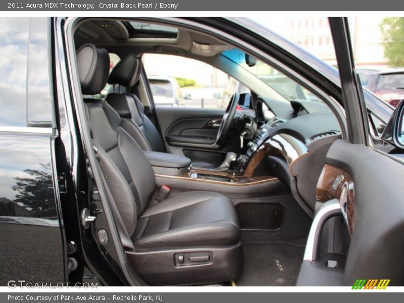 Crystal Black Pearl / Ebony 2011 Acura MDX Technology