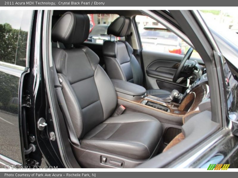 Crystal Black Pearl / Ebony 2011 Acura MDX Technology