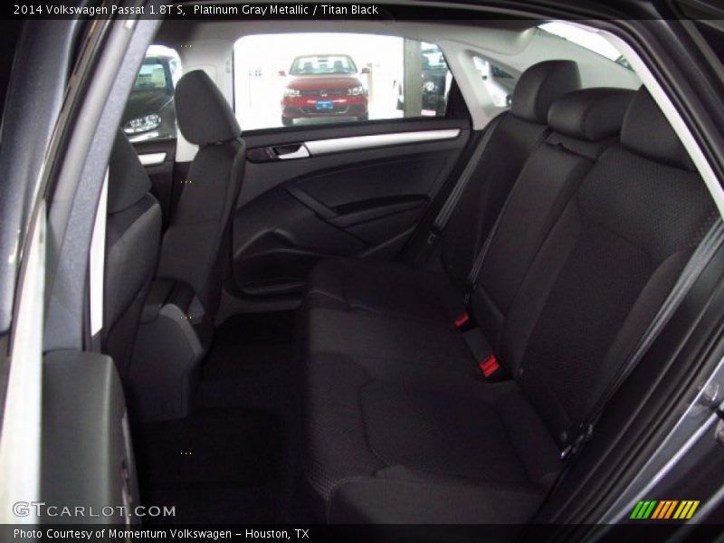 Platinum Gray Metallic / Titan Black 2014 Volkswagen Passat 1.8T S