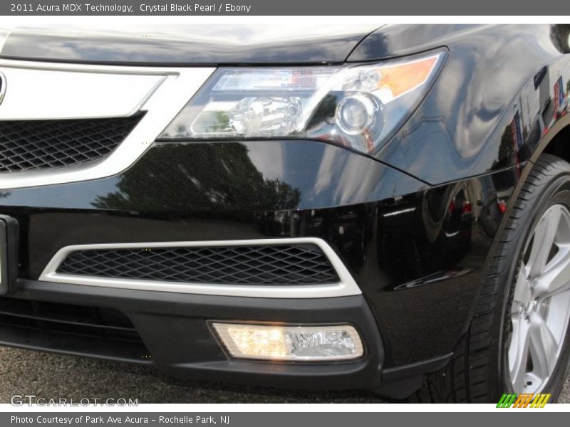 Crystal Black Pearl / Ebony 2011 Acura MDX Technology