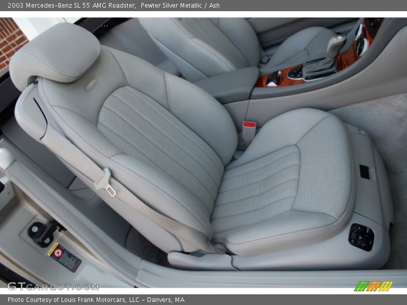 Front Seat of 2003 SL 55 AMG Roadster