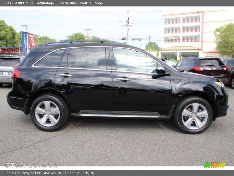 Crystal Black Pearl / Ebony 2011 Acura MDX Technology
