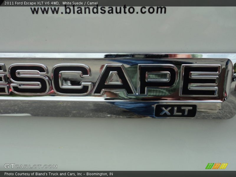 White Suede / Camel 2011 Ford Escape XLT V6 4WD