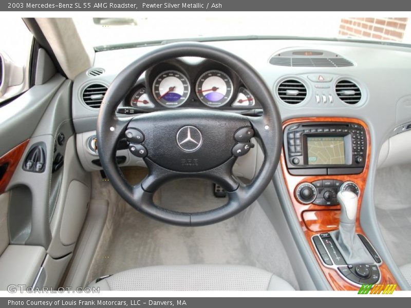 Dashboard of 2003 SL 55 AMG Roadster