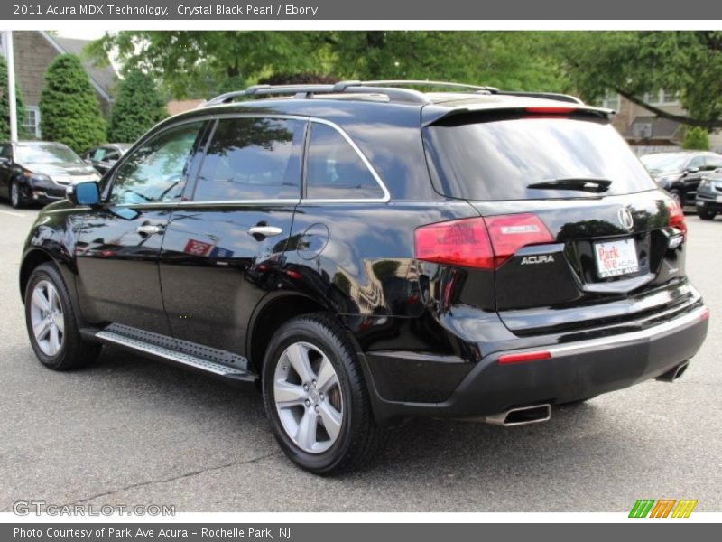 Crystal Black Pearl / Ebony 2011 Acura MDX Technology