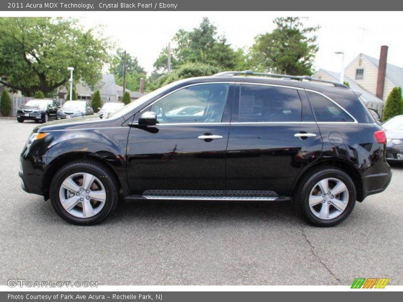 Crystal Black Pearl / Ebony 2011 Acura MDX Technology