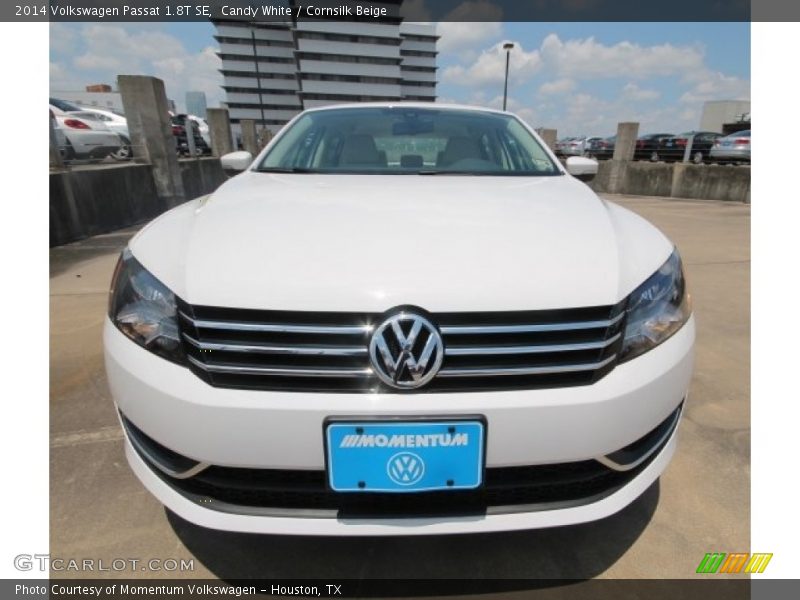 Candy White / Cornsilk Beige 2014 Volkswagen Passat 1.8T SE