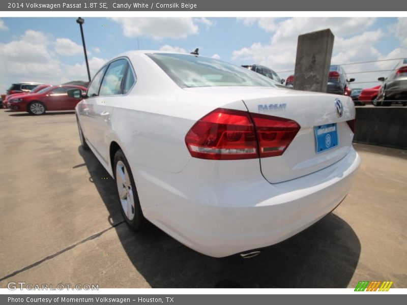 Candy White / Cornsilk Beige 2014 Volkswagen Passat 1.8T SE
