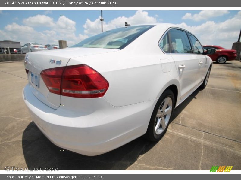 Candy White / Cornsilk Beige 2014 Volkswagen Passat 1.8T SE