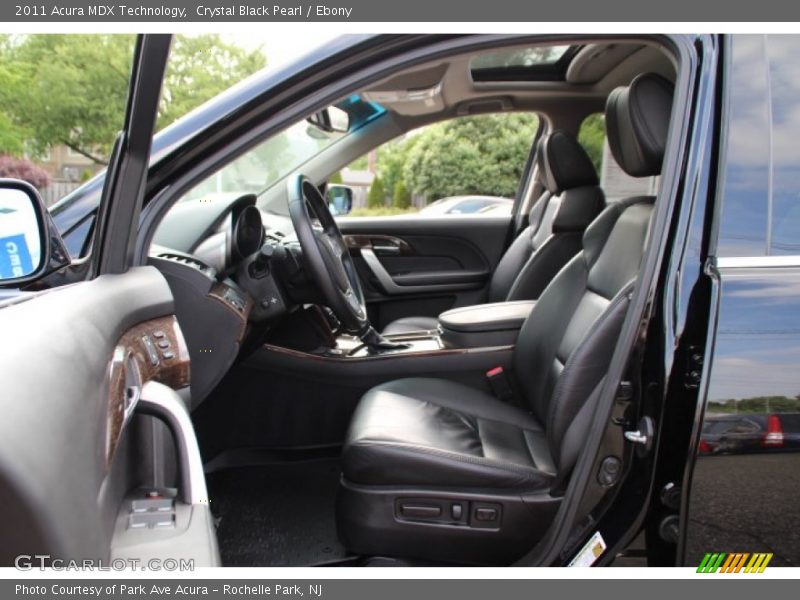 Crystal Black Pearl / Ebony 2011 Acura MDX Technology