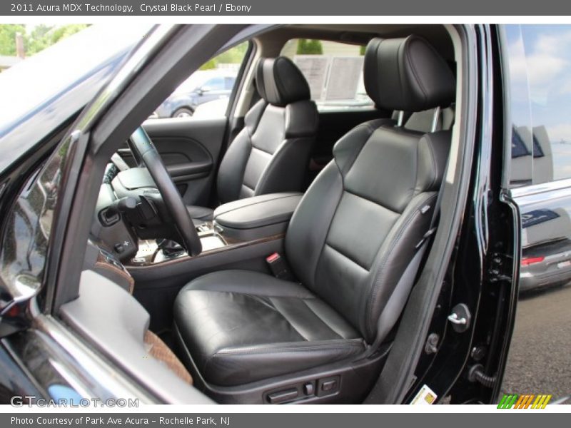 Crystal Black Pearl / Ebony 2011 Acura MDX Technology