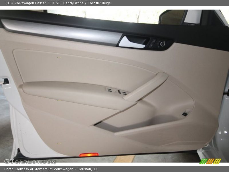 Candy White / Cornsilk Beige 2014 Volkswagen Passat 1.8T SE