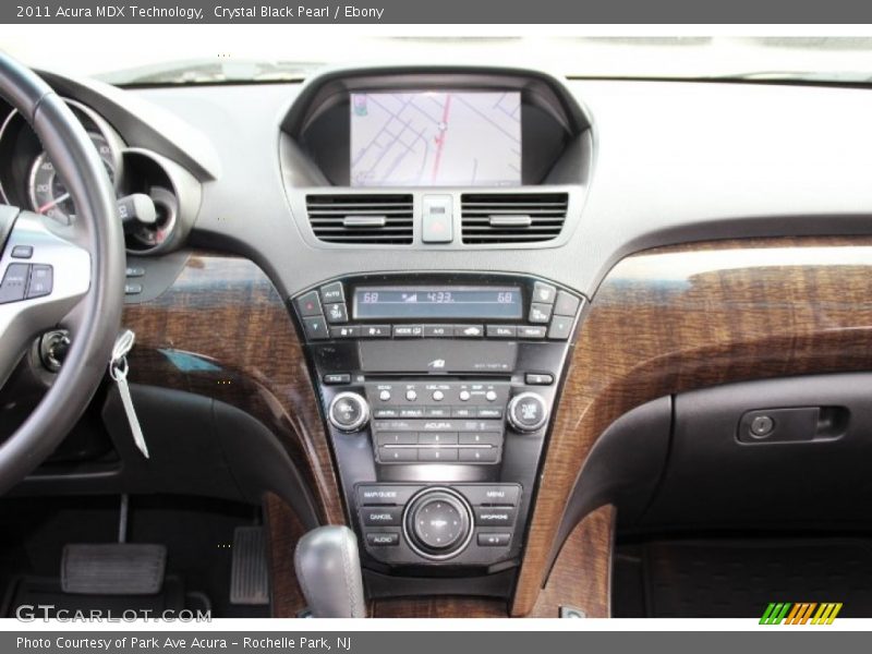 Crystal Black Pearl / Ebony 2011 Acura MDX Technology
