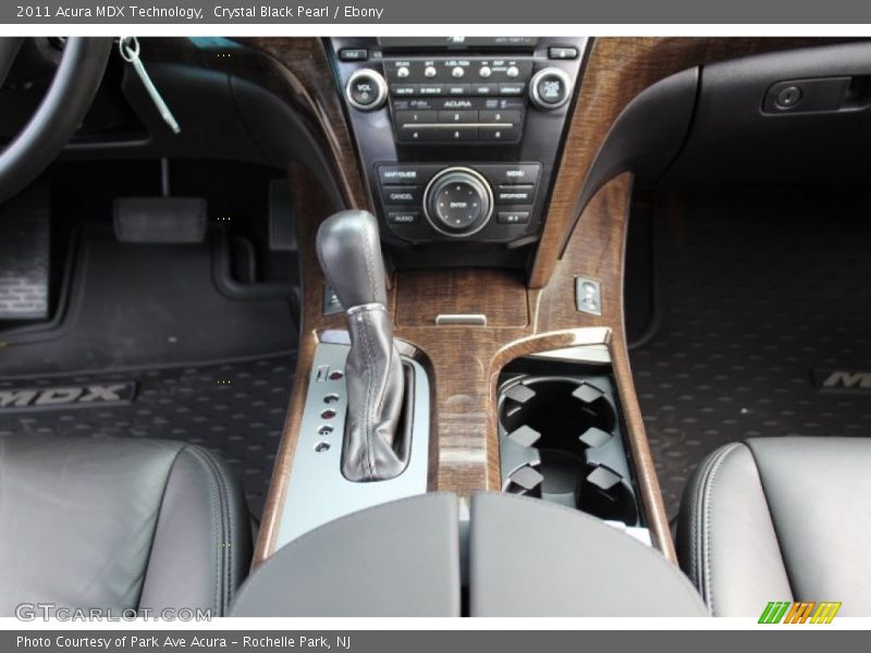 Crystal Black Pearl / Ebony 2011 Acura MDX Technology