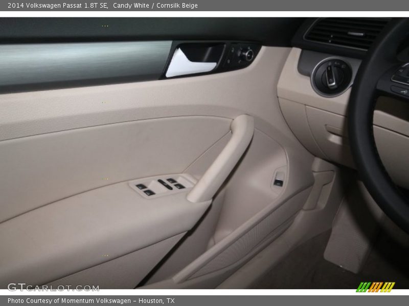 Candy White / Cornsilk Beige 2014 Volkswagen Passat 1.8T SE