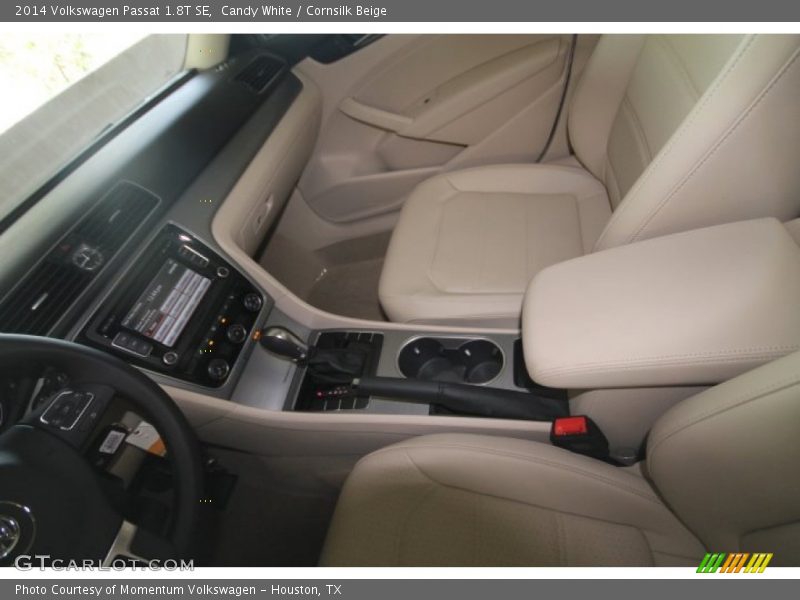 Candy White / Cornsilk Beige 2014 Volkswagen Passat 1.8T SE