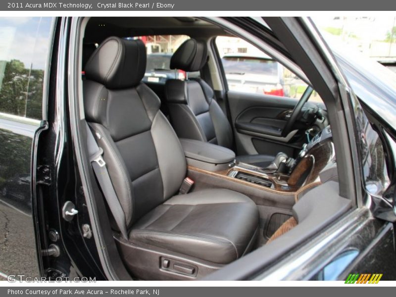 Crystal Black Pearl / Ebony 2011 Acura MDX Technology