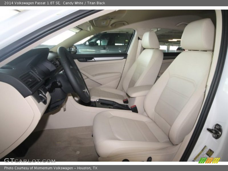 Candy White / Titan Black 2014 Volkswagen Passat 1.8T SE