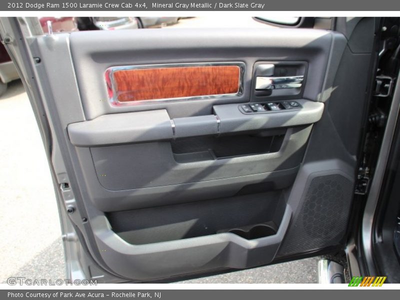 Mineral Gray Metallic / Dark Slate Gray 2012 Dodge Ram 1500 Laramie Crew Cab 4x4