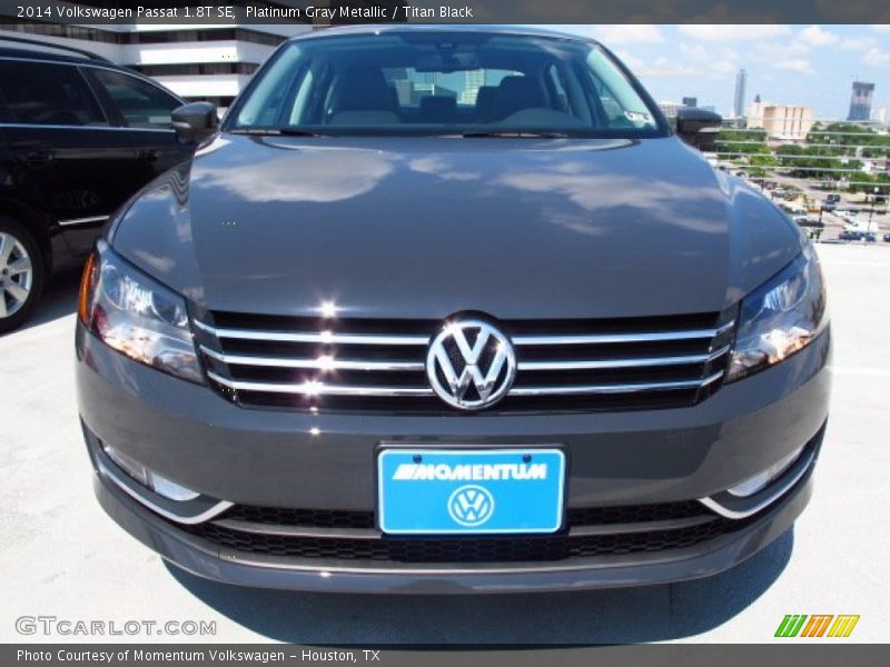 Platinum Gray Metallic / Titan Black 2014 Volkswagen Passat 1.8T SE