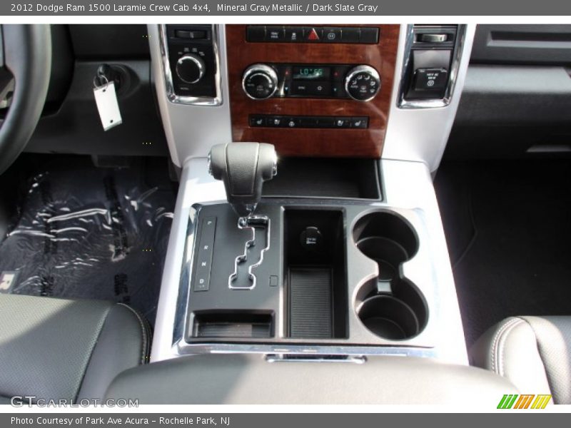 Mineral Gray Metallic / Dark Slate Gray 2012 Dodge Ram 1500 Laramie Crew Cab 4x4