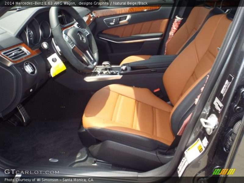 Front Seat of 2014 E 63 AMG Wagon
