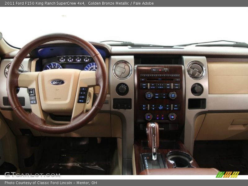 Golden Bronze Metallic / Pale Adobe 2011 Ford F150 King Ranch SuperCrew 4x4