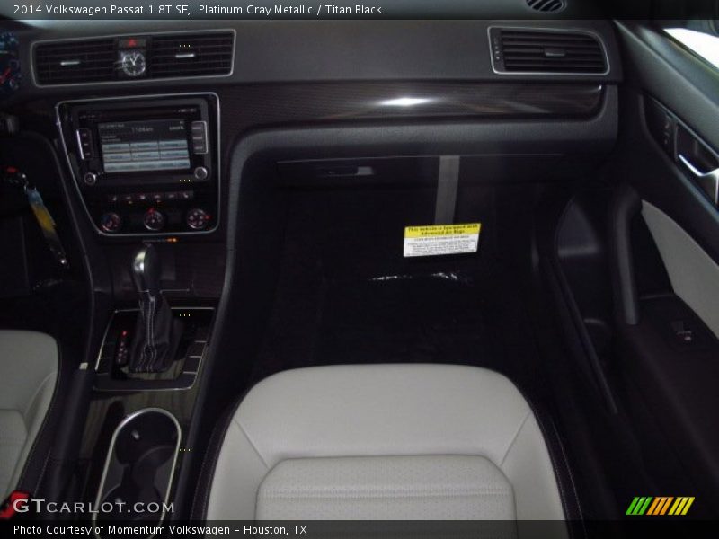 Platinum Gray Metallic / Titan Black 2014 Volkswagen Passat 1.8T SE