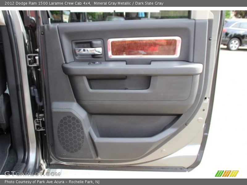 Mineral Gray Metallic / Dark Slate Gray 2012 Dodge Ram 1500 Laramie Crew Cab 4x4