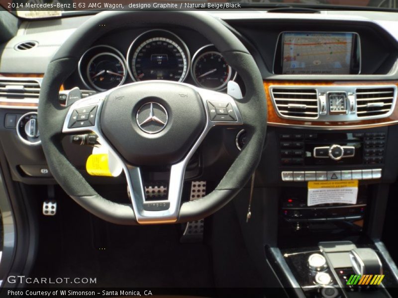  2014 E 63 AMG Wagon Steering Wheel