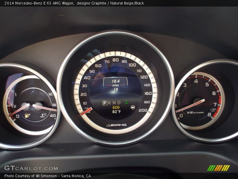  2014 E 63 AMG Wagon 63 AMG Wagon Gauges