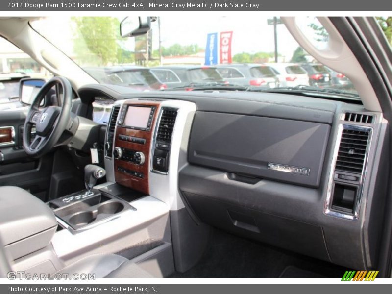 Mineral Gray Metallic / Dark Slate Gray 2012 Dodge Ram 1500 Laramie Crew Cab 4x4