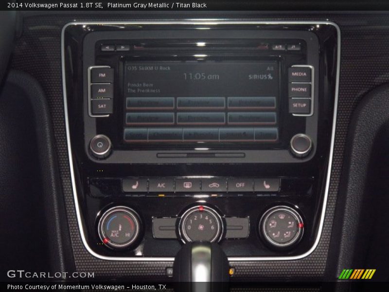 Platinum Gray Metallic / Titan Black 2014 Volkswagen Passat 1.8T SE