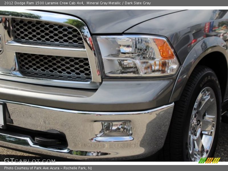 Mineral Gray Metallic / Dark Slate Gray 2012 Dodge Ram 1500 Laramie Crew Cab 4x4