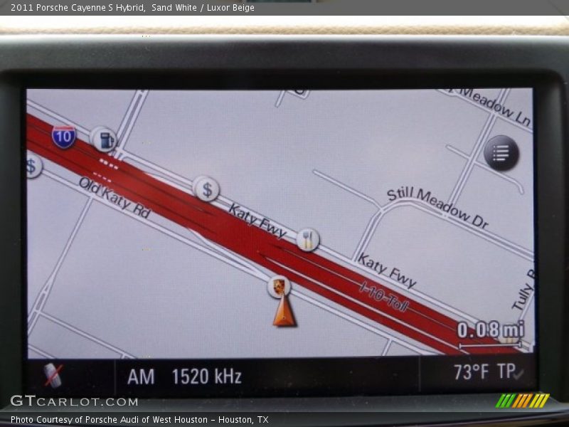 Navigation of 2011 Cayenne S Hybrid