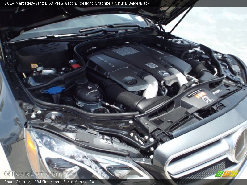  2014 E 63 AMG Wagon Engine - 5.5 Liter AMG Biturbo DOHC 32-Valve VVT V8