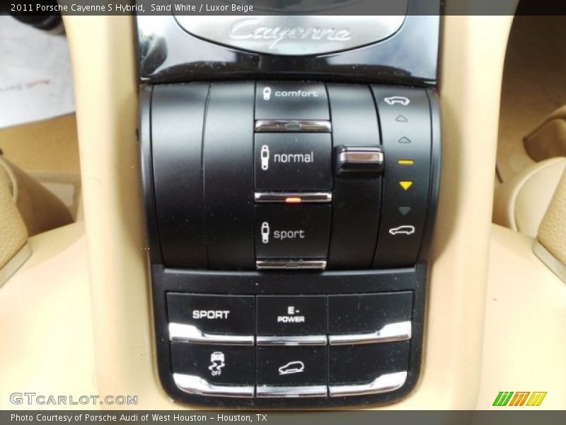 Controls of 2011 Cayenne S Hybrid