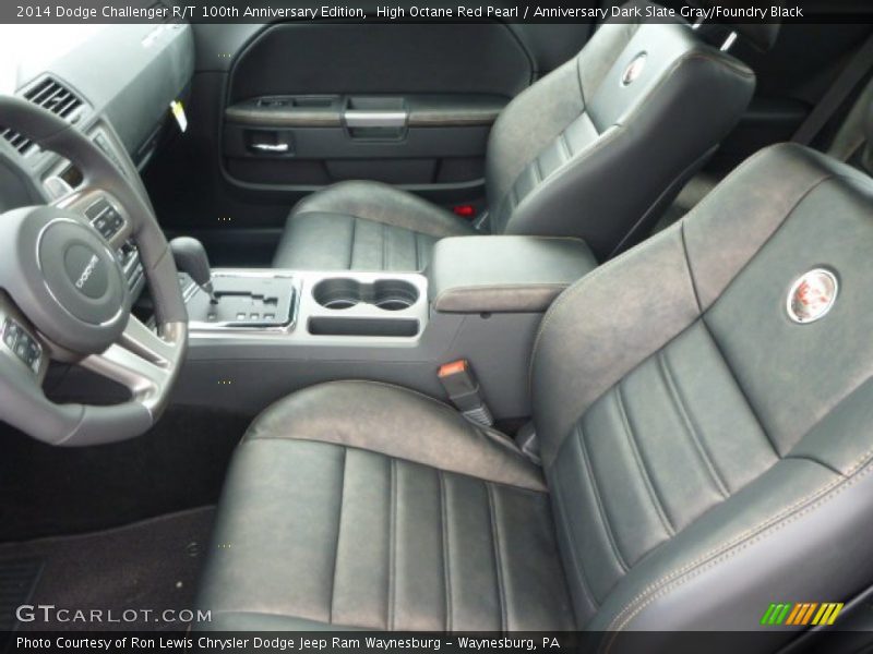 High Octane Red Pearl / Anniversary Dark Slate Gray/Foundry Black 2014 Dodge Challenger R/T 100th Anniversary Edition